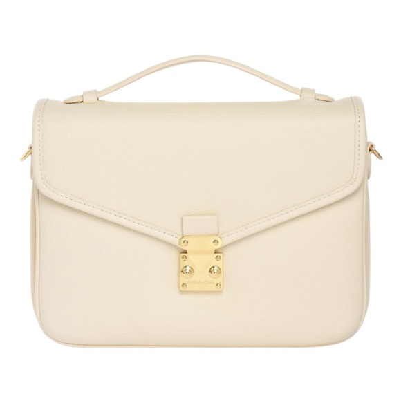 DUYP DRESS UP YOUR PURSE MELODIE CECILE BUTTERCREAM PARIS 15 HANDBAG NEW - Picture 1 of 13